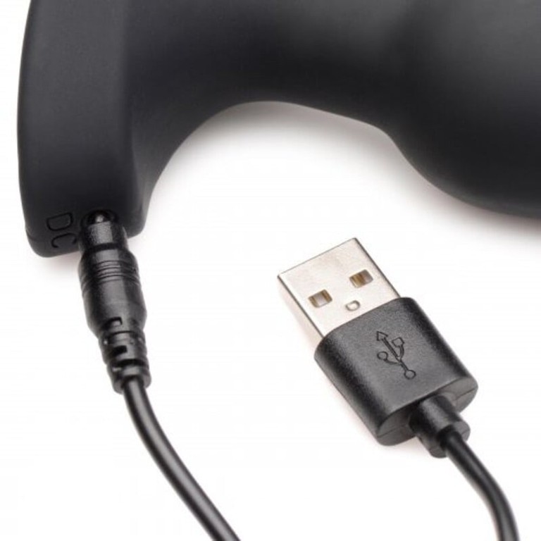 Laser Heart Medium Anal Plug w/ Remote Control