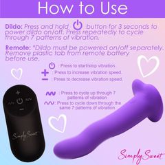 WAVE SILICONE VIBRATOR WITH PURPLE CONTROL-thumb-2