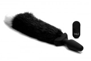 ZORRO USB TAIL PLUG ROTATOR/VIBRATOR WITH CONTROL-thumb-1