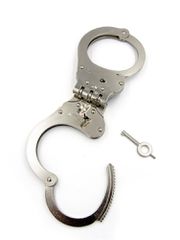 Mister B HandCuffs Hinged Steel