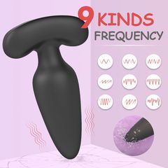 Dante Anal Plug Black 12.2 cm-thumb-1