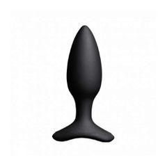 Hush 2 - App-controlled Vibrating Butt Plug - 3,8 cm - Black Bluetooth-thumb-1