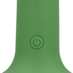 Non-Phallic Vibrating Dildo - Small - Forest Green-thumb-4