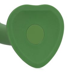 Non-Phallic Vibrating Dildo - Small - Forest Green-thumb-2