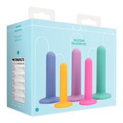 Silicone Anal Dilator Set - Multicolor-thumb-5