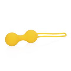 Kegel Ball Exercise Set - Lemonade Yellow-thumb-1