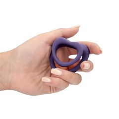Heart Cockring Set - Violet Storm-thumb-8
