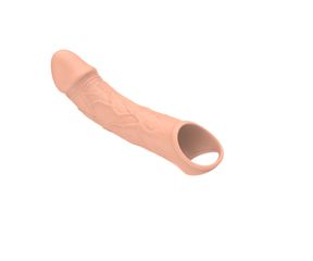 B-Series Vibrating Penis Extension with Remote Control - 10 Functions-thumb-2