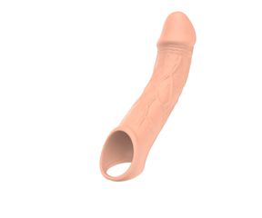 B-Series Vibrating Penis Extension with Remote Control - 10 Functions-thumb-3