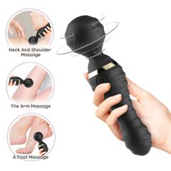 Space Wand Massager Freedom Black-thumb-4