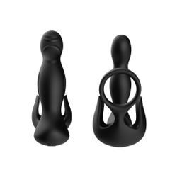 Prostate Massager Testicle Ring Vibrate 9 Mode-thumb-2