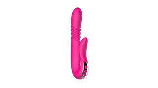 Deluxe Twirling Vibrating Thruster Pink-thumb-9