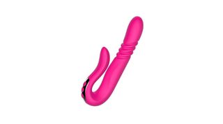 Deluxe Twirling Vibrating Thruster Pink-thumb-7