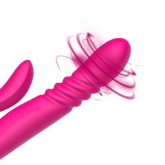 Deluxe Twirling Vibrating Thruster Pink-thumb-4