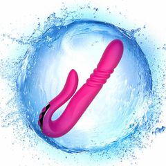 Deluxe Twirling Vibrating Thruster Pink-thumb-5