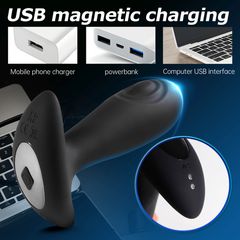 Dual tapping Vibrating anal plug-thumb-14