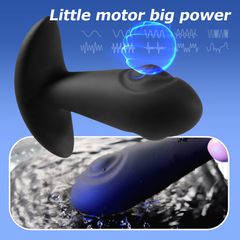 Dual tapping Vibrating anal plug-thumb-13