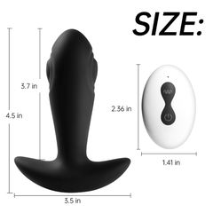 Dual tapping Vibrating anal plug-thumb-8