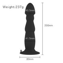 B-Series Prostate Massager with Remote Control - USB, 10 Functions-thumb-6
