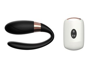 Stymulator-V-Vibe Black USB 7 Function / Remote Control-thumb-3