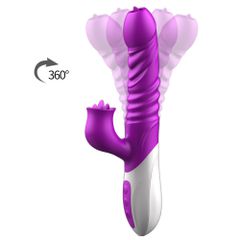 Vibrator-Silicone Vibrator USB 10 Function and Thrusting Function / Heating-thumb-5