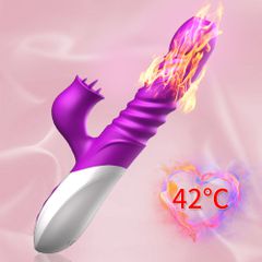 Vibrator-Silicone Vibrator USB 10 Function and Thrusting Function / Heating-thumb-4