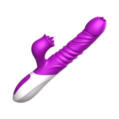 Vibrator-Silicone Vibrator USB 10 Function and Thrusting Function / Heating-thumb-7