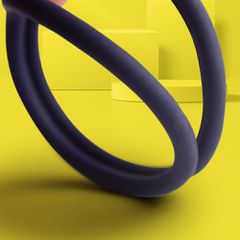 You & Me Silicone Cock Ring-thumb-2