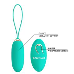 Pretty Love Julia Green Vibrating Egg