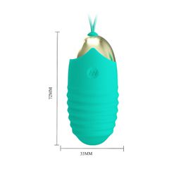 Pretty Love Jessica Green Vibrating Egg-thumb-2