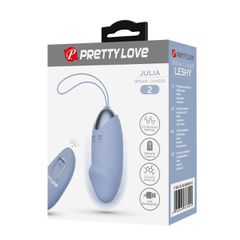 Pretty Love Julia Vibrating Egg Blue