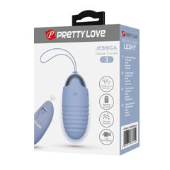 Pretty Love Jessica Blue Vibrating Egg