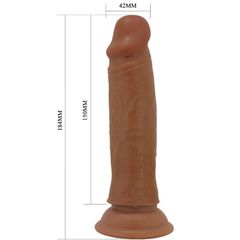 Pretty Love Quentin Realistic Dildos Brown-thumb-3