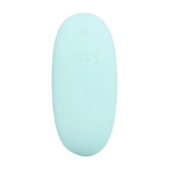 Three-In-One Liquid Silicone Vibrator - Breezy Blue-thumb-5
