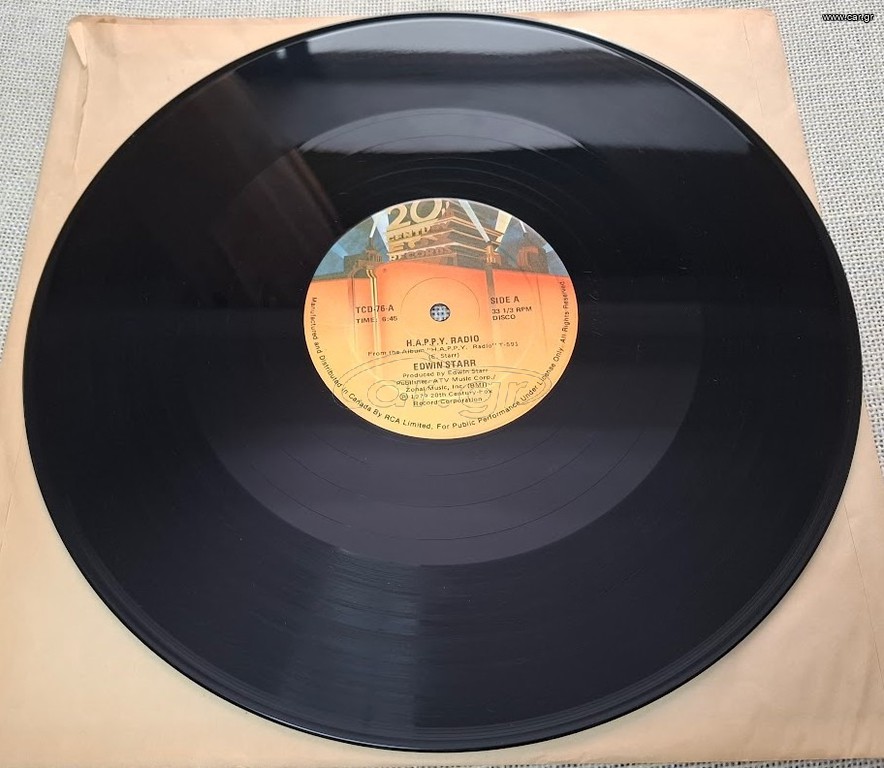 Edwin Starr – H.A.P.P.Y. Radio  12'