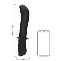Ouch Hand Held Vibrating Sex Machine - Black-thumb-11