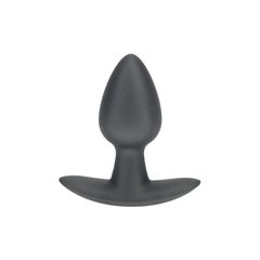 Ouch Smooth Silicone Anal Plug - Small - 2.6 / 6,5 cm - Gunmetal