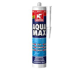 AQUA MAX ΚΟΛΛΑ ΣΙΛΙΚΟΝΗ ΣΦΡΑΓΙΣΤΙΚΗ ΛΕΥΚΗ 425gr GRIFFON 6312377