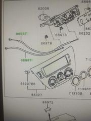 MITSUBISHI LANCER CS1A, CS3A, CS9A,EVO 7/8/9     "2002-"2007  ΝΤΙΖΑ ΚΛΑΟΡΙΦΕΡ-thumb-1