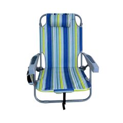 Πτυσσόμενη καρέκλα camping - 1613LV - 241750 - Blue/Green
