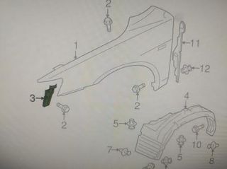 MITSUBISHI LANCER "07-"17 -- Μπροστινή Βάση αριστερή-thumb-1