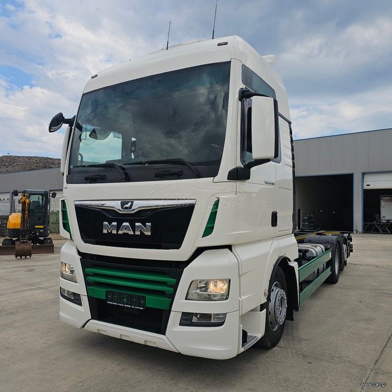 Σασί MAN 2017 TGX 26.460 EURO6 C INTARTER KLIMA 6*2 ΜΕ ΤΙΜΟΝΙ-ΤΕΜΠΕΛΙ