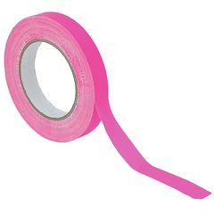ACCESSORY 30005483 Gaffa Tape 19mm x 25m, Neon Pink, UV Active - Eurolite
