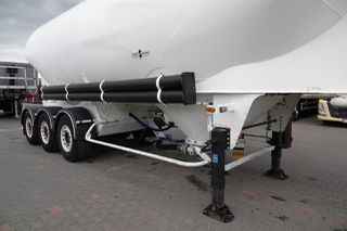 Spitzer 2001 Ρυμουλκούμενο τσιμέντου SPITZER / 37.000 L / Σιλό / 3 θάλαμοι / Άξονες ασφαλείας / Ζάντες-thumb-8