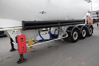 Spitzer 2001 Ρυμουλκούμενο τσιμέντου SPITZER / 37.000 L / Σιλό / 3 θάλαμοι / Άξονες ασφαλείας / Ζάντες-thumb-9