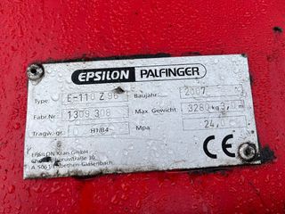 Γερανοί Palfinger 2007 EPSILON PALFINGER Ε-110Z96 2007-thumb-3