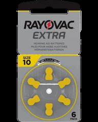 Rayovac Extra Advanced Μπαταρίες Ακουστικών Βαρηκοΐας 10 1.45V 6τμχ