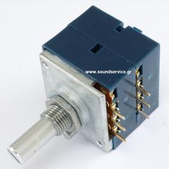 ALPS RK27 ΠΟΤΕΝΣΙΟΜΕΤΡΟ ΠΕΡΙΣΤΡΟΦΙΚΟ STEREO 50KAx2 ΑΞΟΝΑΣ 13mm ΙΣΙΟΣ