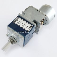 ALPS RK27 ΠΕΡΙΣΤΡΟΦΙΚΟ ΠΟΤΕΝΣΙΟΜΕΤΡΟ STEREO 10KAx2 ΜΕ ΜΟΤΕΡ