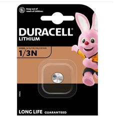 Μπαταρία Duracell Λιθίου 3V CR1/3 / 1/3N / 2L76 / DL1/3N / CR11108 / 2LR76